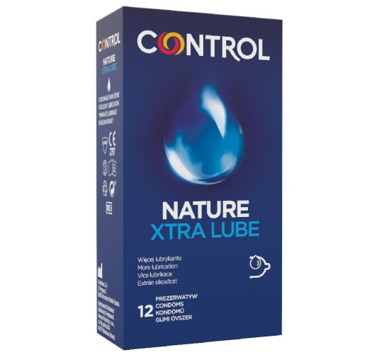 Prezerwatywy-Control Nature Xtra Lube 12"s